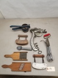 (8) Vintage Antique Kitchen Tools