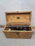 Antique David White Surveyor's Level with Tripod