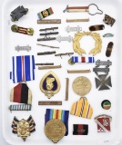 Military Medals, WWI, WWII, etc, as is,