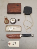 Assorted Vintage Barometer & Compass Lot