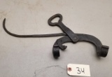 Early Hand-Forged Iron Tool