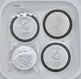 OPM Metals Silver Rounds (4),