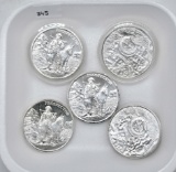 Prospector Silver Rounds (5),