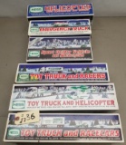 (6) Assorted Hess Truck Toys