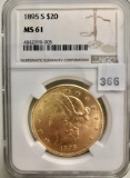 Double Eagle $20 Liberty Gold,