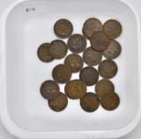 Indian Cents (21),