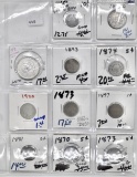 Sheet of Misc. Coins (11),