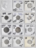 Sheet of Misc. Coins (11),