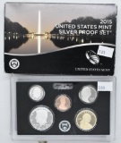 2015-S Silver Proof set,