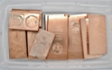 Copper Bars, Osborne mint,