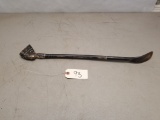 Early Carved Indian Head Shoe Horn