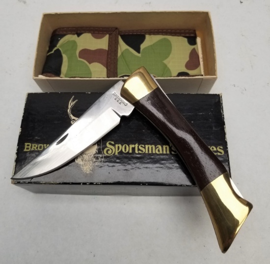 2 - Vintage Browning Sportsman Knives