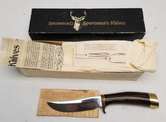 2 - Vintage Browning Sportsman Knives