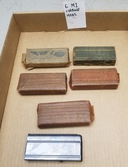(6) New M1 Carbine Mags