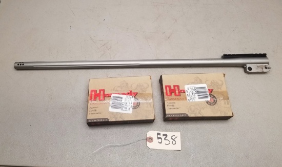 Pro Hunter Encore T&C Arm 416 Rigby Barrel & Ammo