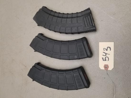 (3) 30 RD Ak-47 Mags