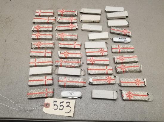 (39) New Mini Swiss Army Style Knives