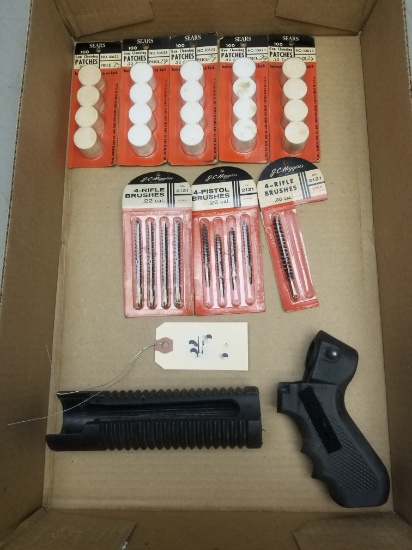 Mossberg 500 Stock Parts & .22 Cleaning Supplies