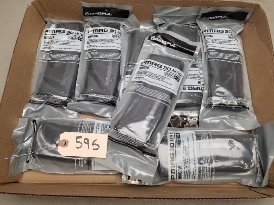 (8) New Magpul AR/M4 30 Round Mags W/Window