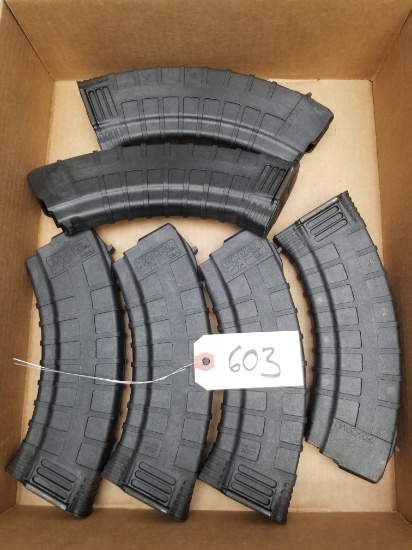 (6) New Tapco 7.62X39MM 30 Round Mags