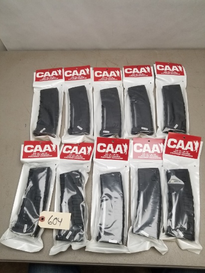 (10) New CAA AR-15/M16 30 RD Mags