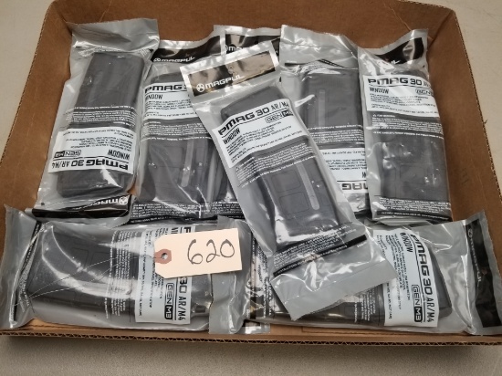 (8) New Magpul AR 30 Round Mags W/ Windows
