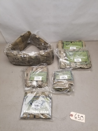 (6) New Condor Tactical Gear Items