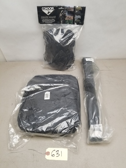 (3) New Black Condor Tactical Gear Items