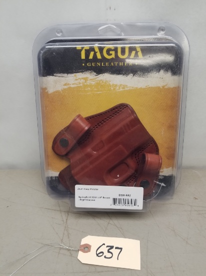 New Tagua Springfield XDM 3.8" Leather Holster