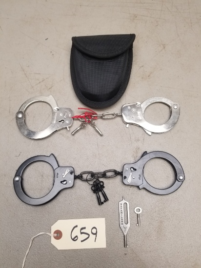 (2) Pairs of  Assorted Handcuffs