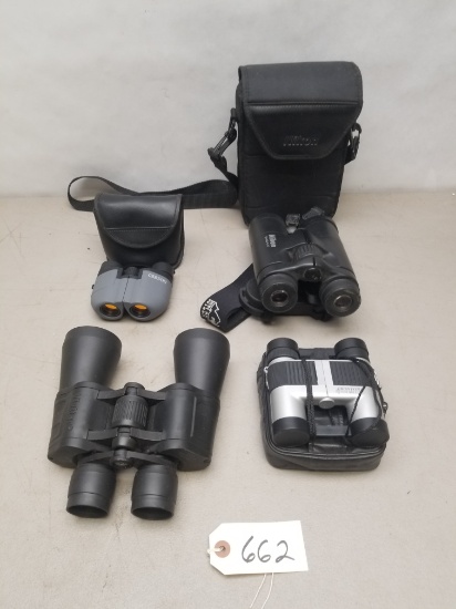 (4) Pair of Assorted Used Binoculars