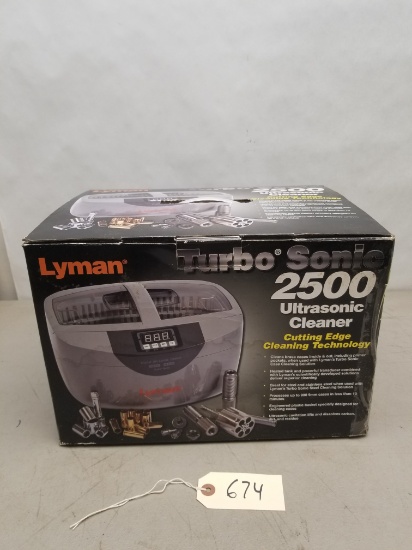 New Lyman Turbo Sonic 2500 Ultrasonic Cleaner