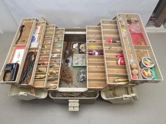 Fully Loaded Fishing Tackle Box