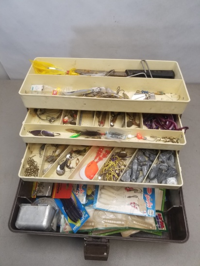 Fully Loaded Fishing Tackle Box