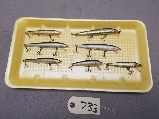 (7) Vintage Finland Marked Fishing Lures