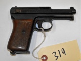(CR) Mauser 1934 7.65 Pistol