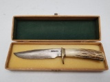 Randall Made Fixed Blade Knife in Wooden Case