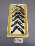 (6) New Assorted Large Folding Knives