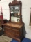 Early 3-Drawer Dresser with Mirror