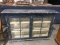 Early Blue Painted Wall Cabinet