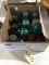 Tray Lot of Early Glass Insulators