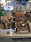 Large lot includes brass horns