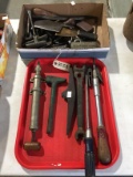 2 Tray Lots Early Tools (See Photos)