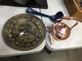 Lot with Tea Kettle, Agate Pieces & More