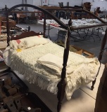 Primitive Wooden Doll Bed