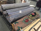 Large lot of early rugs and runners