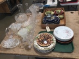 Large lot of glassware to include Bennington