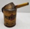 Vintage Handmade Pennzoil Oil Can Pitcher