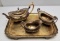 Early Jason Dixon Sterling Serving Set & .925 Tray
