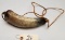 Early United States of America Powder Horn
